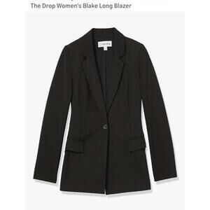 The Drop  Women's Blake Long Blazer NWT Size XXS